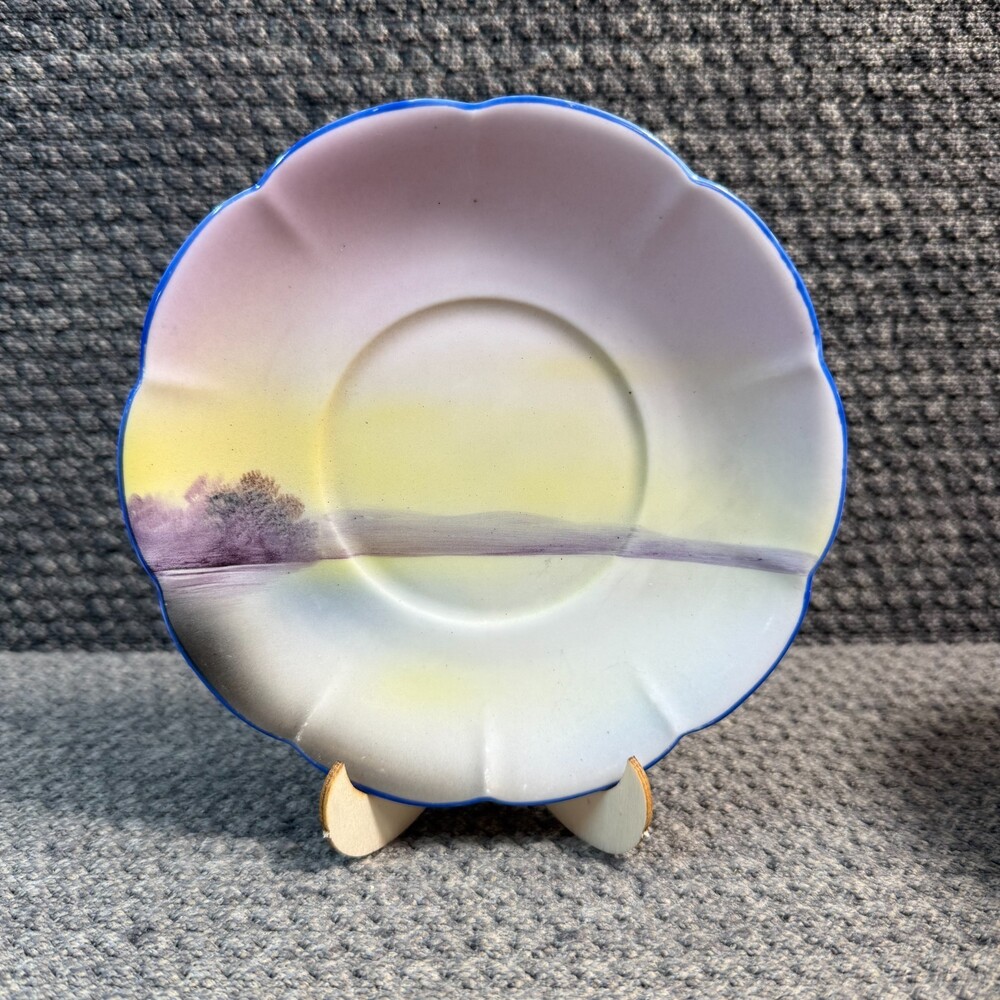 Mayo Sauce Mayonnaise Saucer Hand Painted Noritake?
